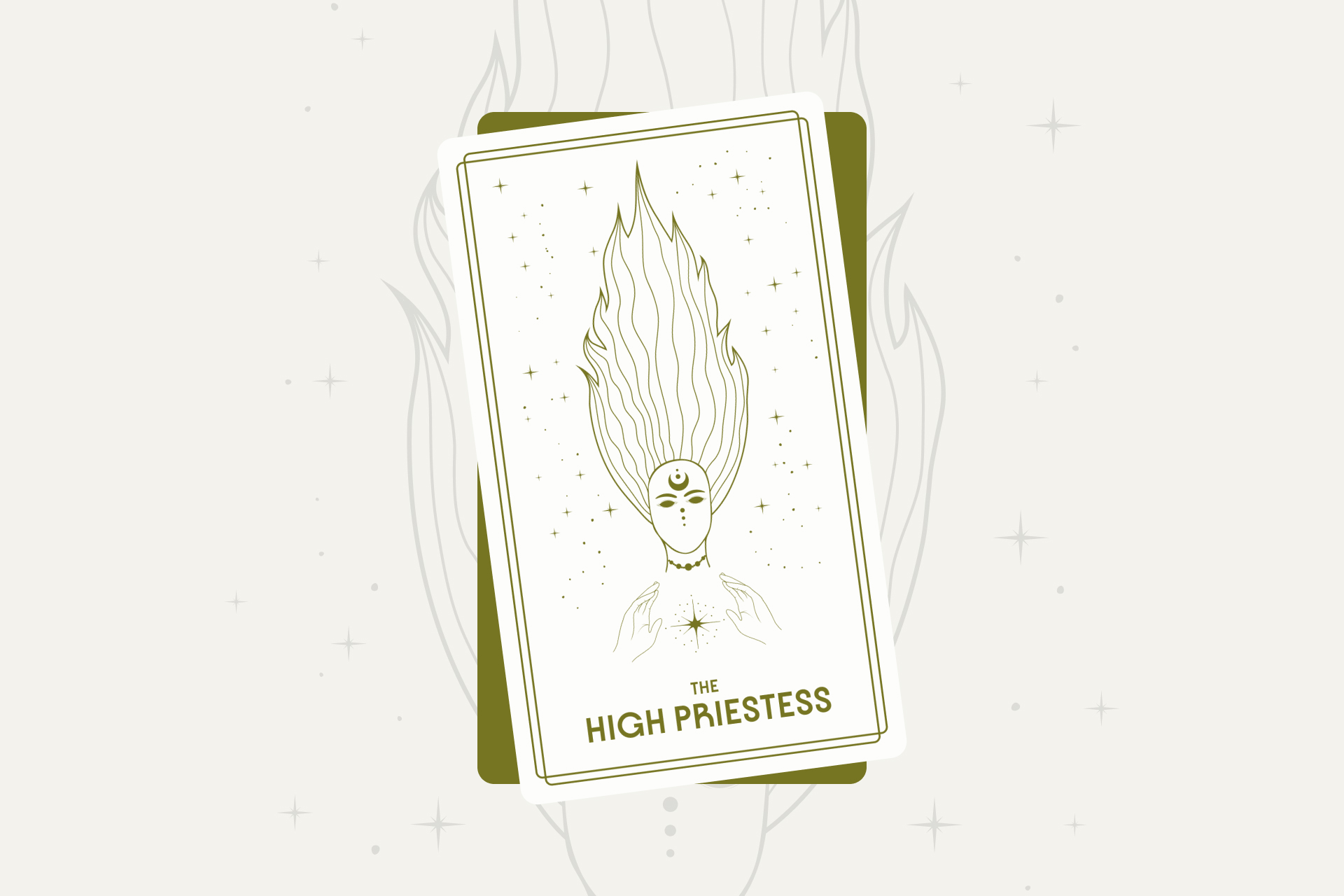 The High Priestess Tarot Card (Major Arcana #2)