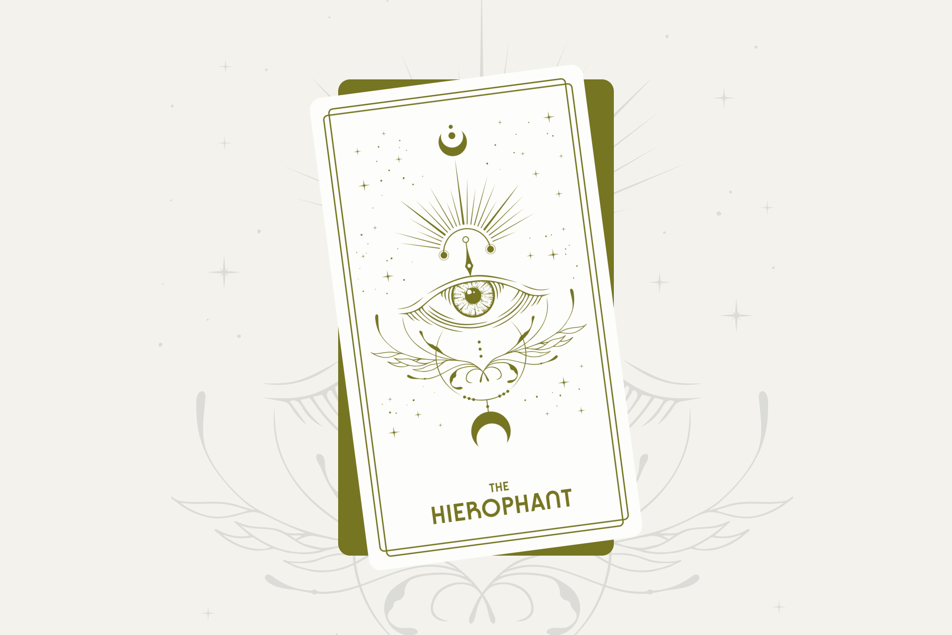 The Hierophant Tarot Card (Major Arcana #5)