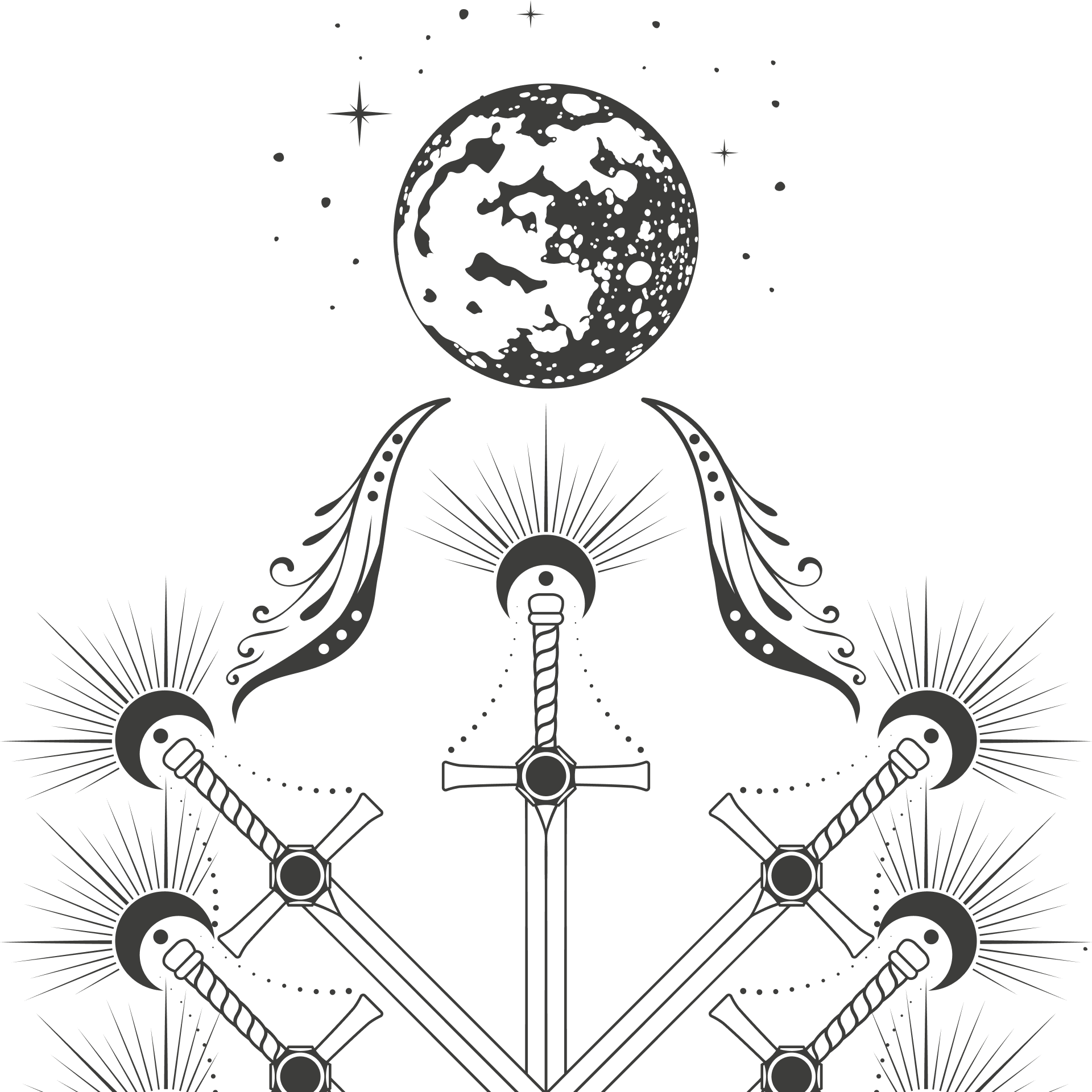 Seven of Swords Tarot Card Cover