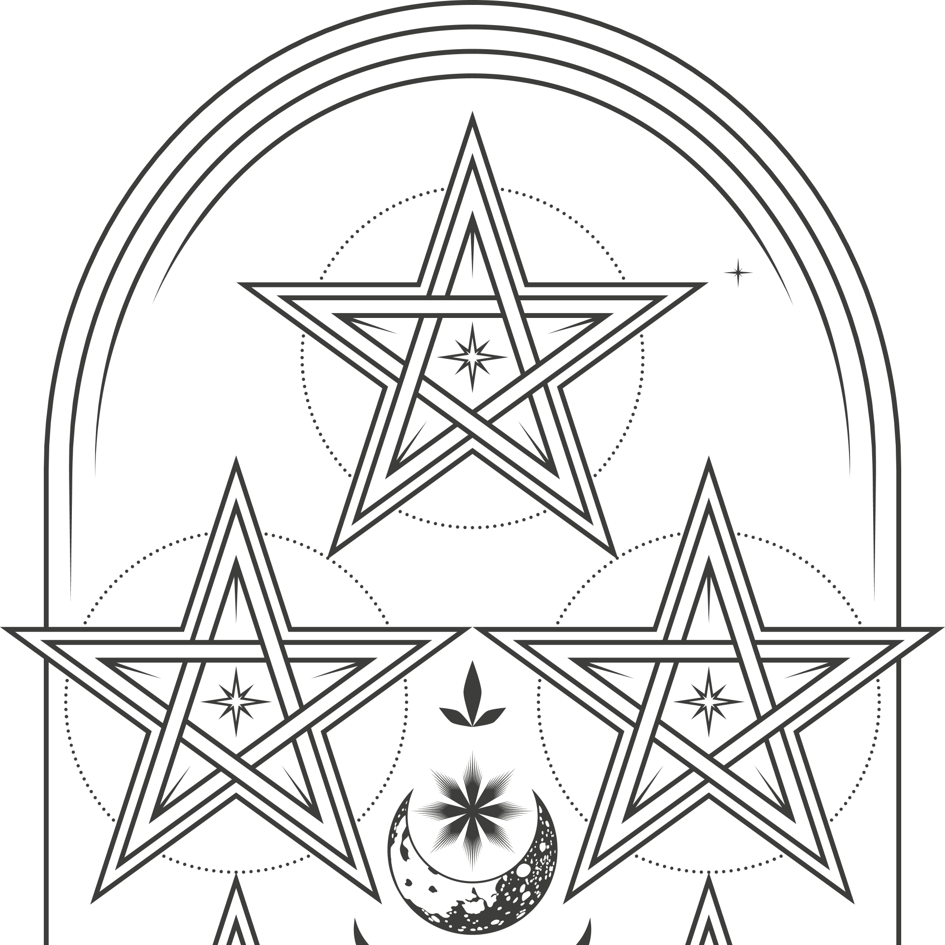 Five of Pentacles Tarot Card Cover