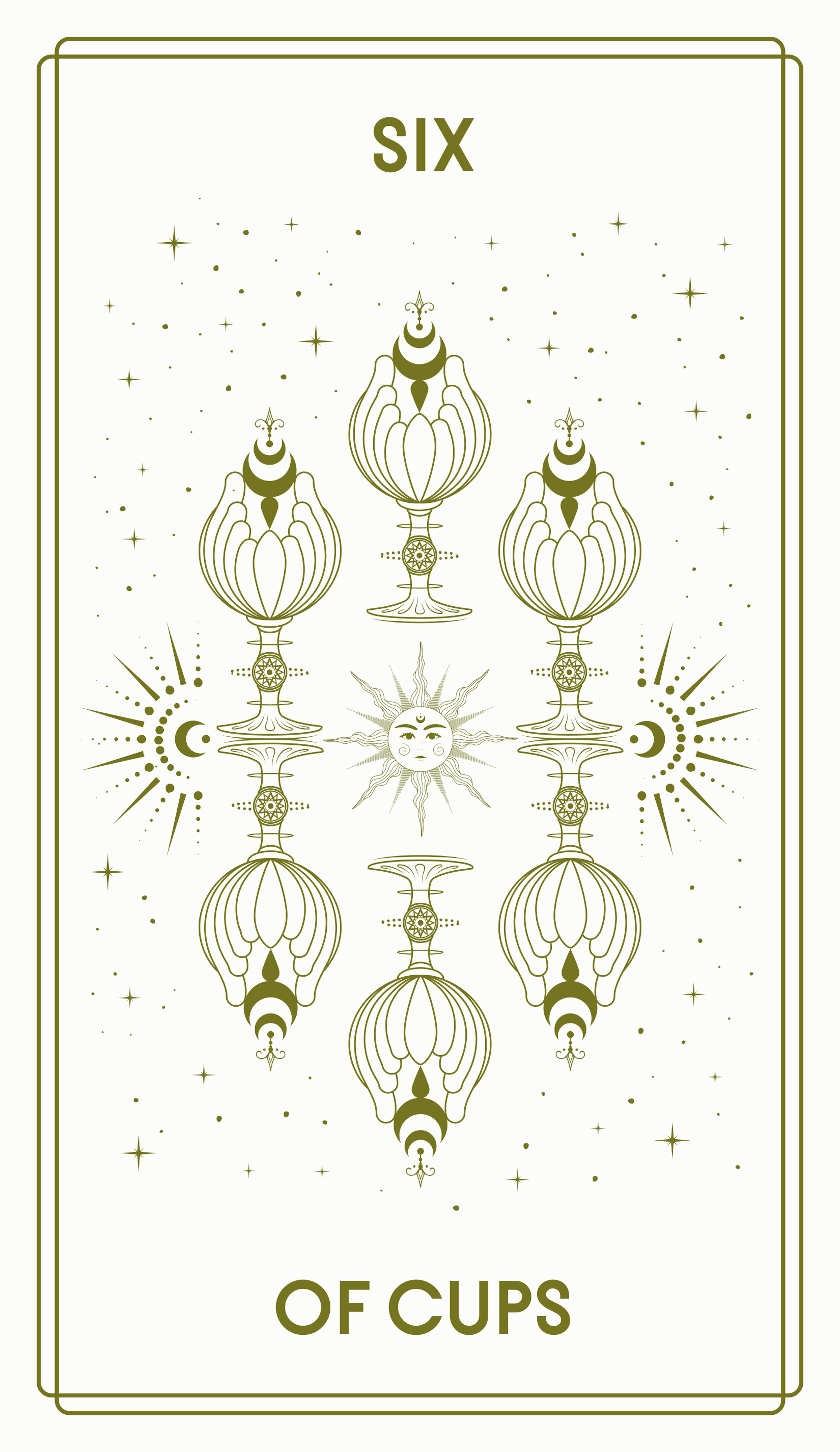 Six of Cups Tarot Card