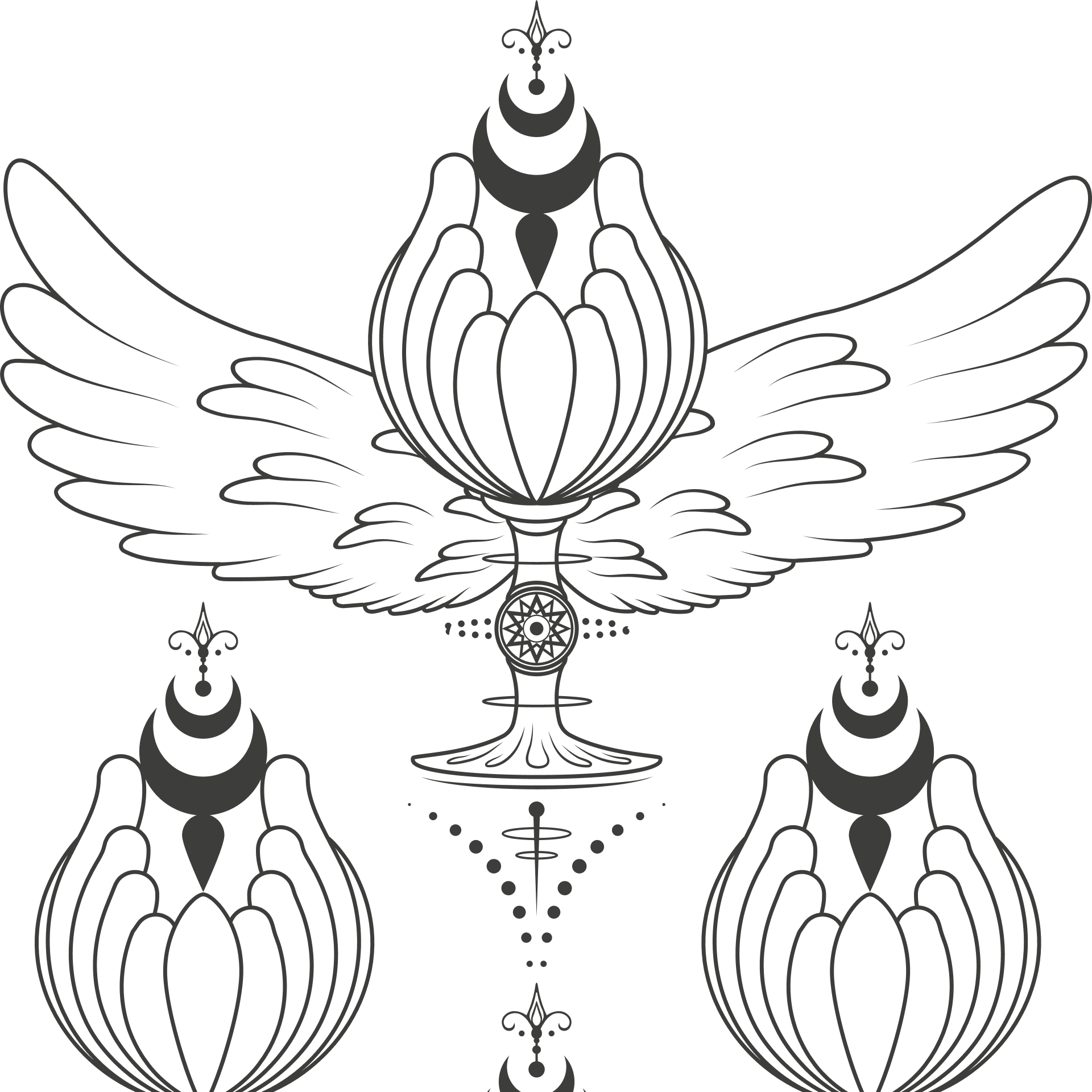 Four of Cups Tarot Card Cover