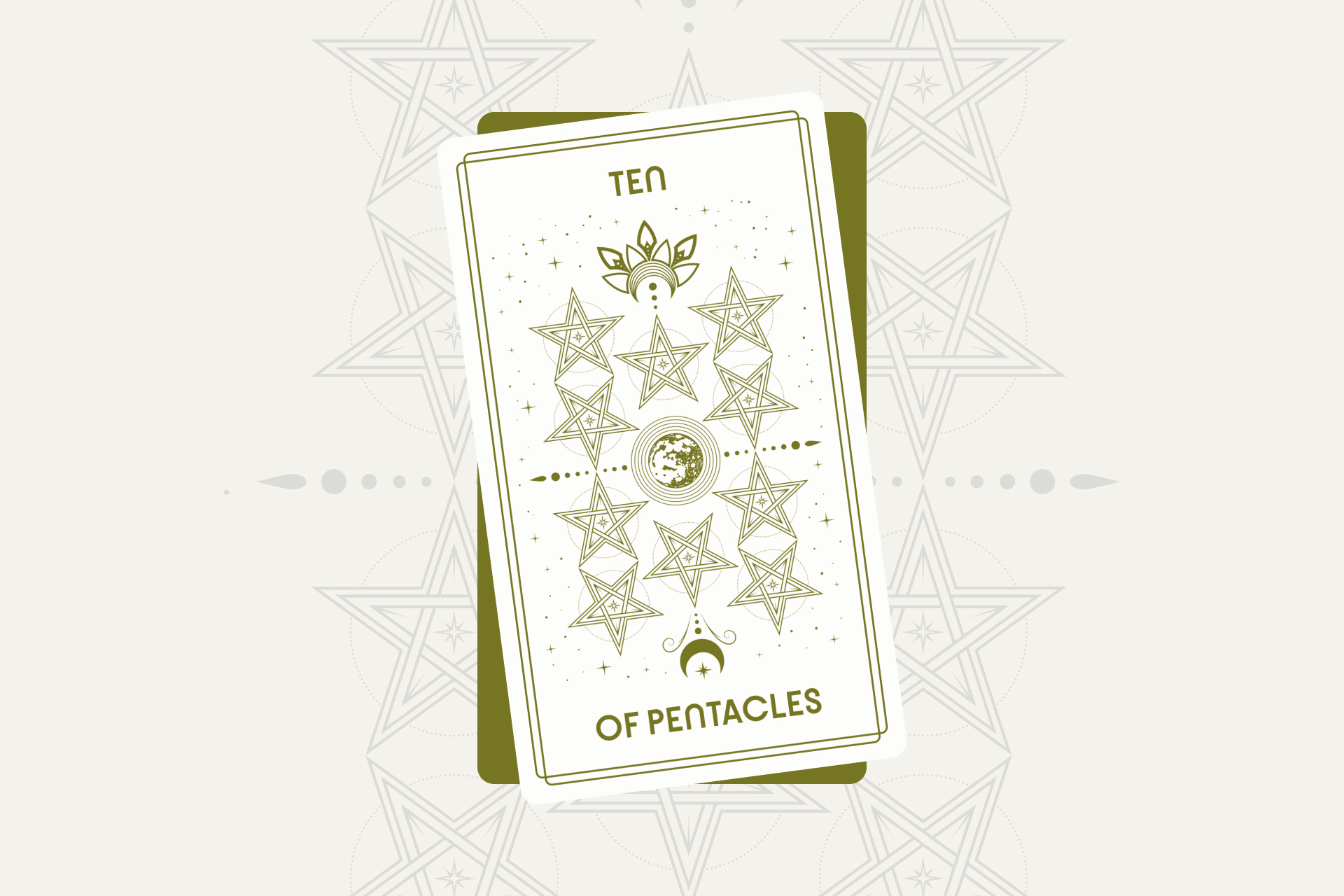 Ten of Pentacles Tarot Card