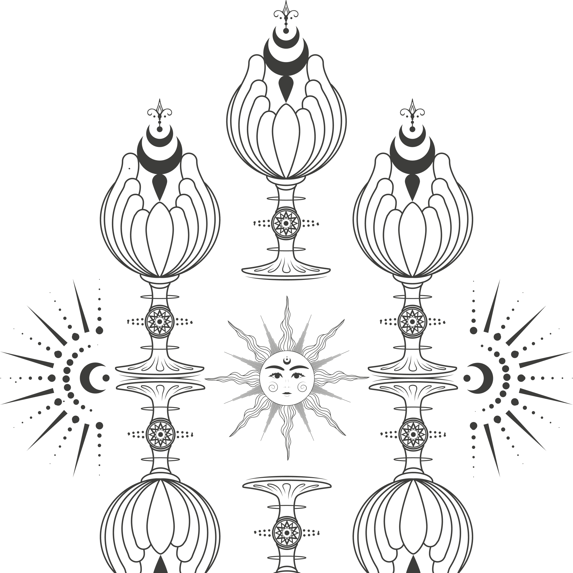 Six of Cups Tarot Card Cover