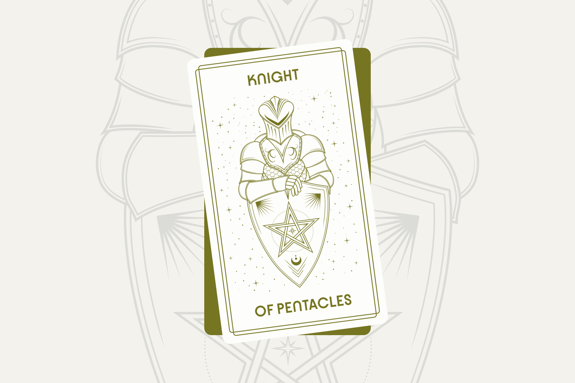 Knight of Pentacles Tarot Card