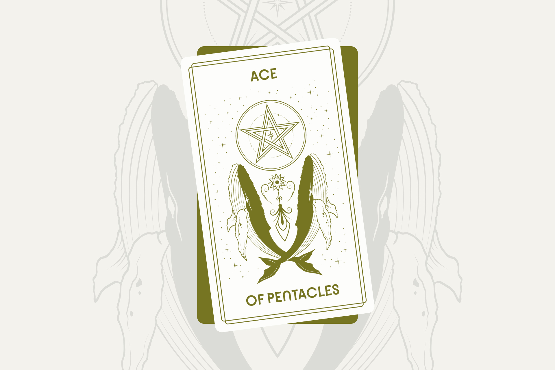 Ace of Pentacles Tarot Card