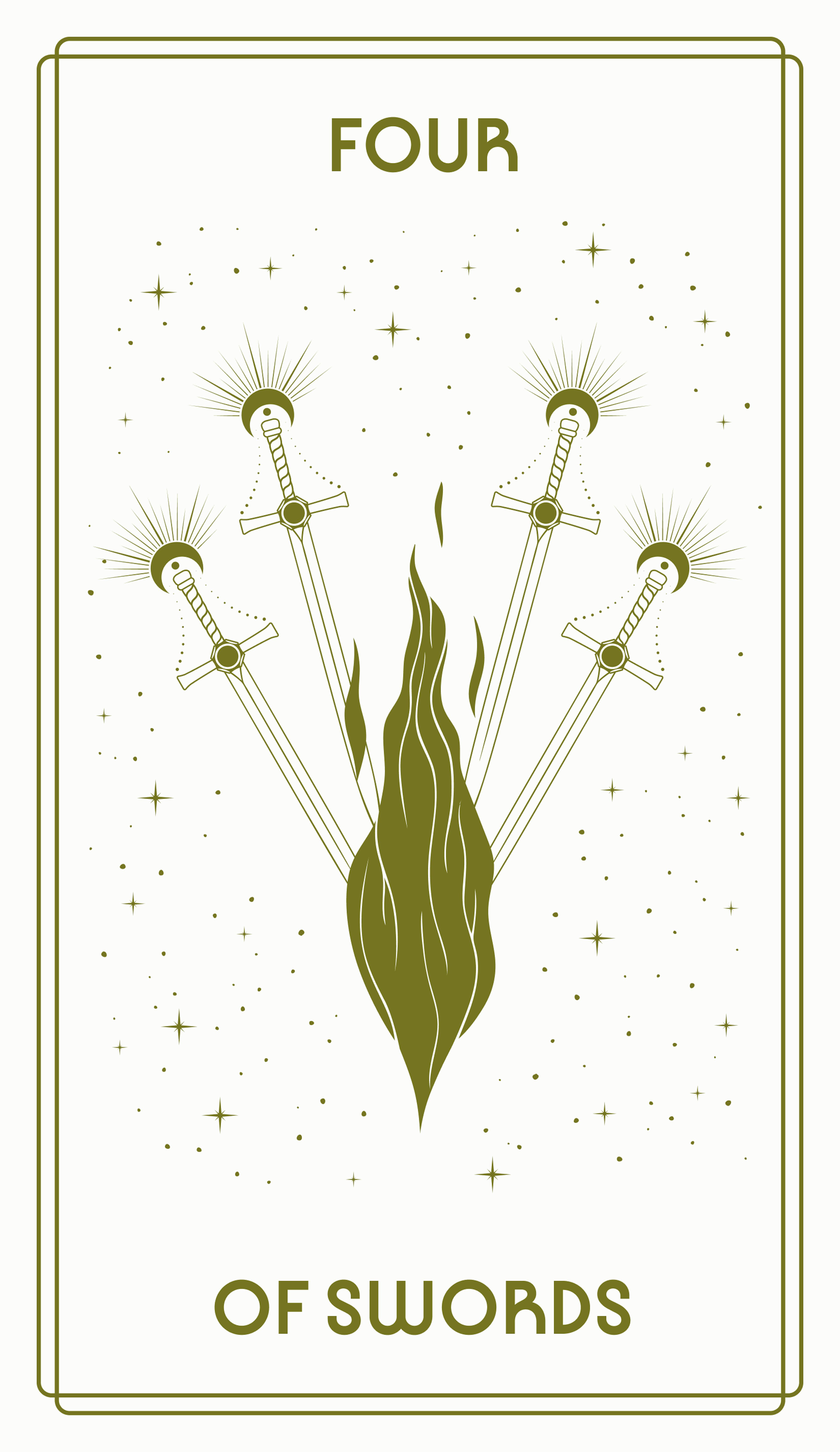 Four of Swords Tarot Card