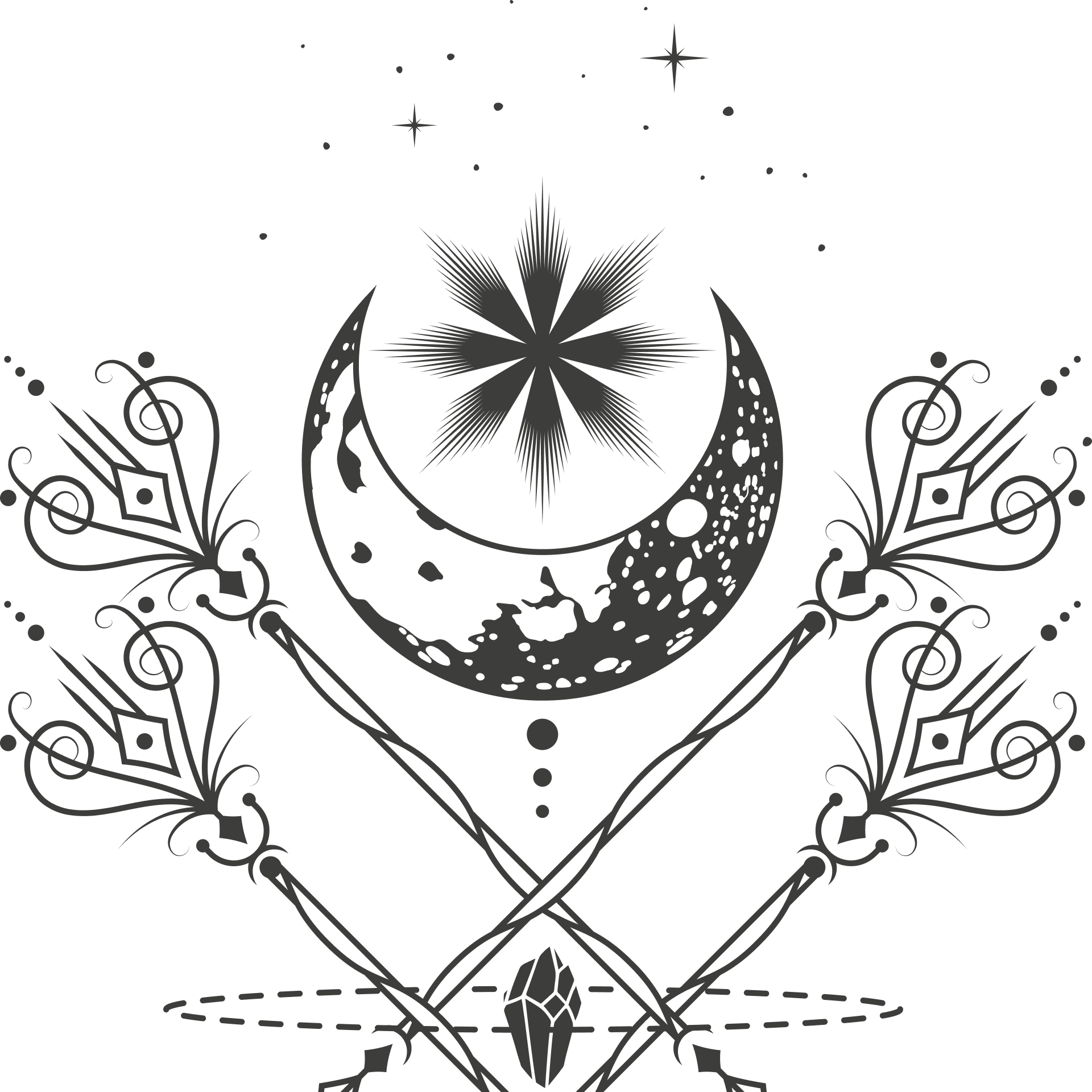 Four of Wands Tarot Card Cover