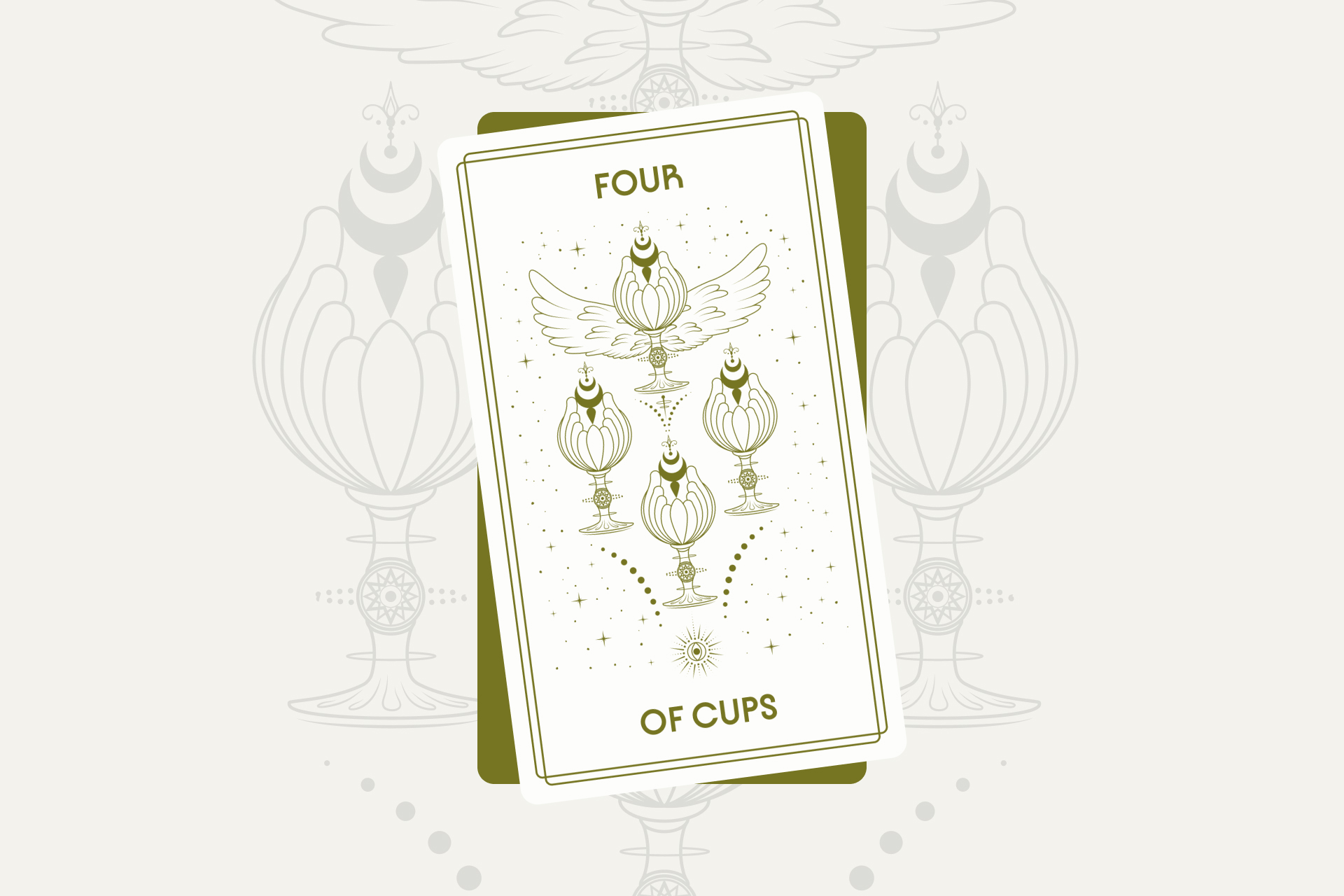 Four of Cups Tarot Card