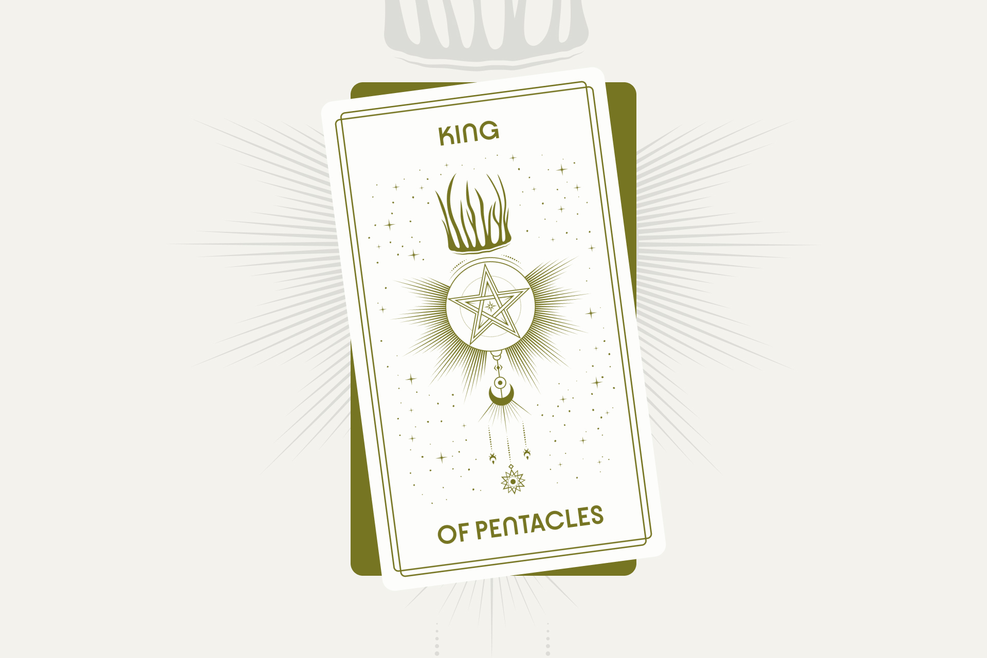 King of Pentacles Tarot Card