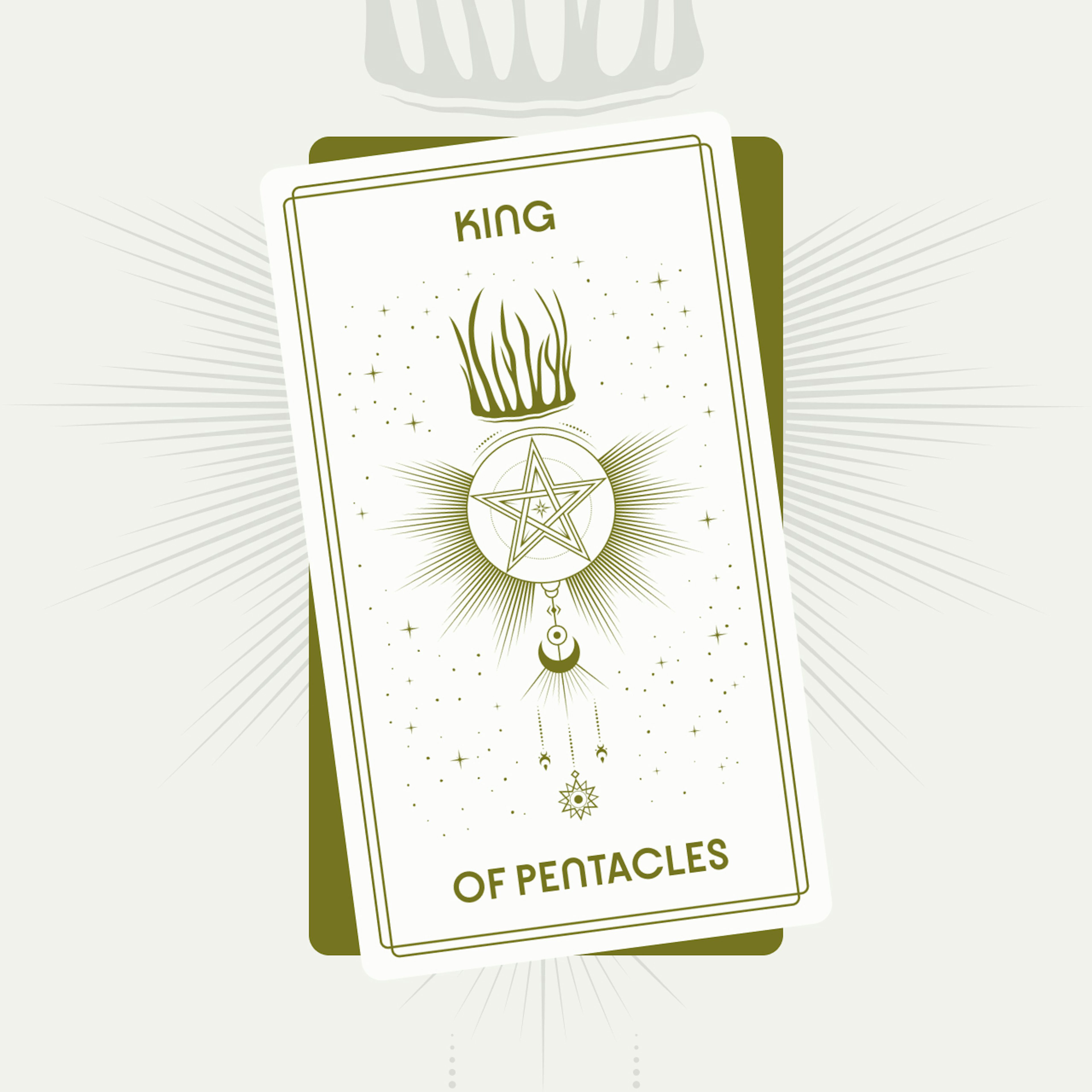 King of Pentacles Tarot Card