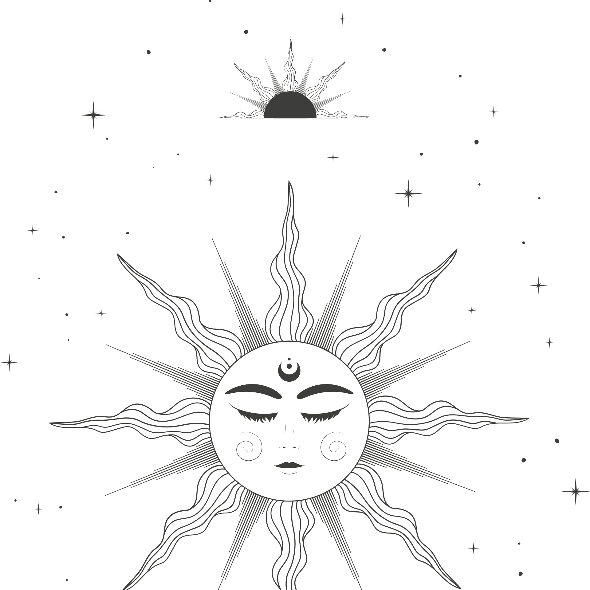 The Sun Tarot Card Cover
